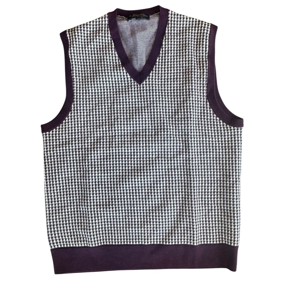 Brooks Brothers Wool Sweater Vest